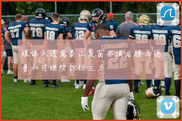 媒体人透露泰山夏窗不换后腰马德鲁加将继续担任主力